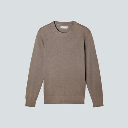The No-Sweat Sweater | Uniform | Taupe Grey