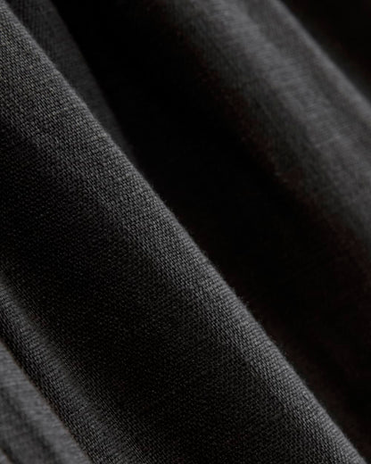 The Linen Easy Pant | Black