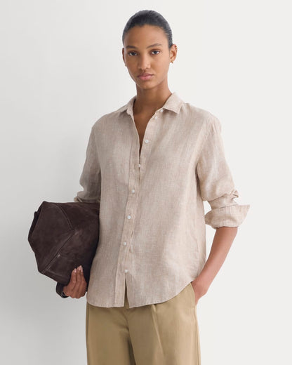 The Must-Have Shirt in Linen | Cornstalk Chambray
