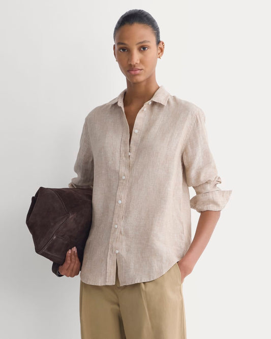 The Must-Have Shirt in Linen | Cornstalk Chambray