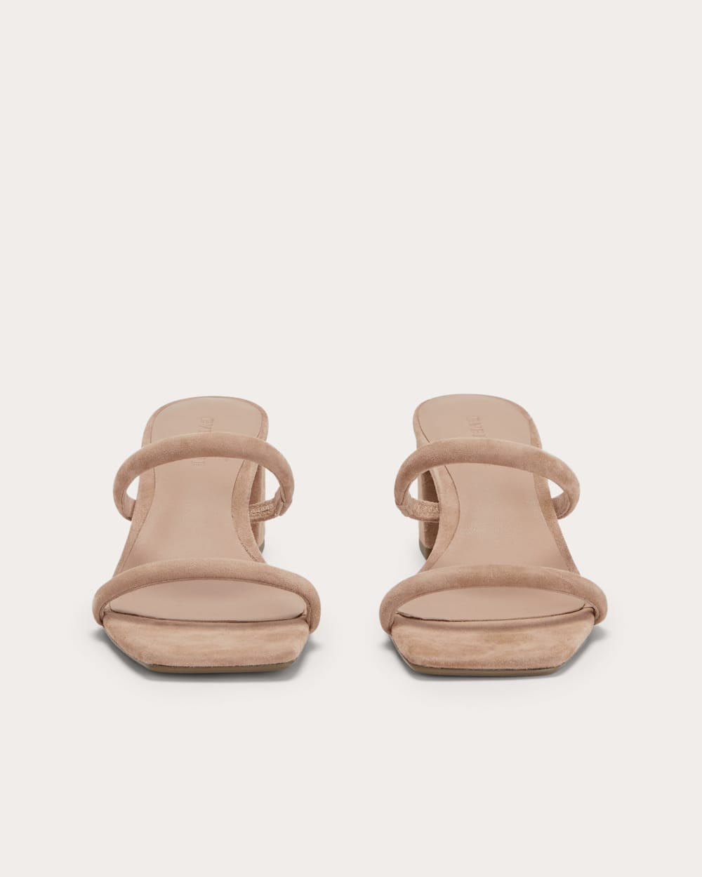 The Double Strap Heel | Blush Tan