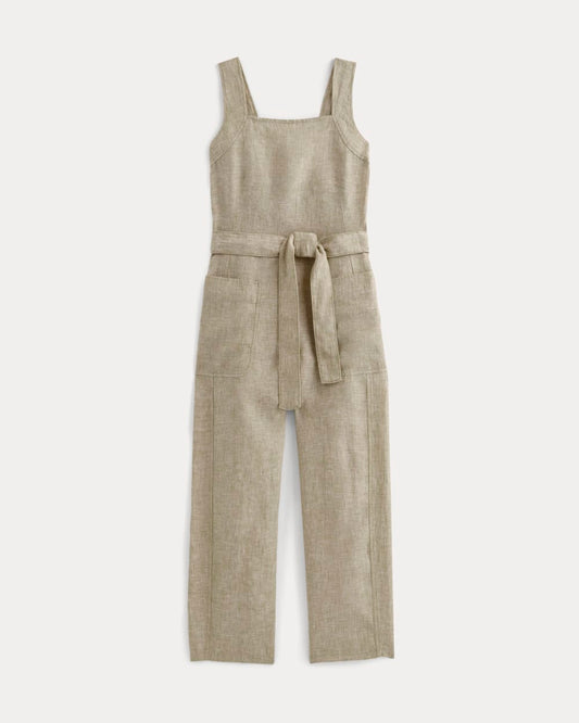 The Utility Coverall in Linen | Cornstalk Chambray