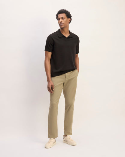 The No-Sweat Polo | Black