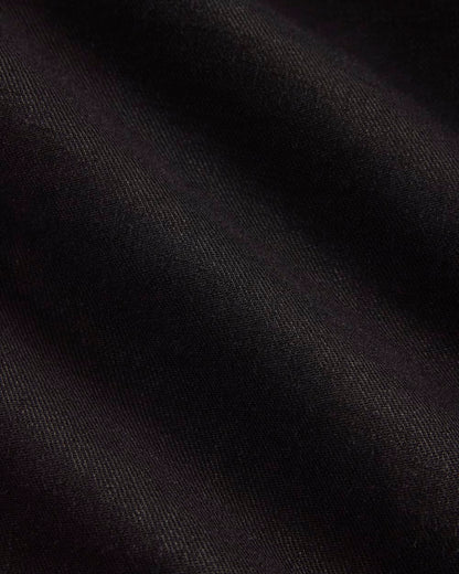 The Vest in Stretch Linen | Black