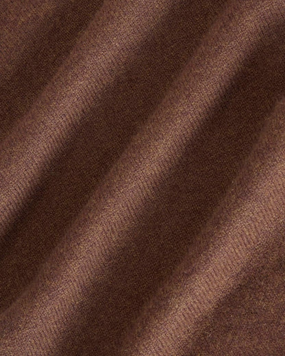 The ReCashmere Scarf | Heather Cocoa