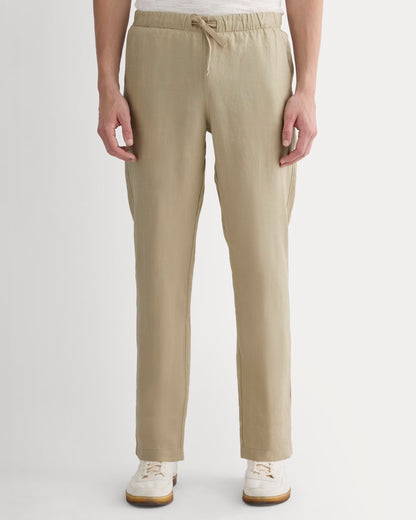 The Linen Easy Pant | Trench Coat Khaki