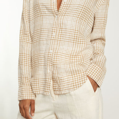 The Must-Have Shirt in Linen | Iced Coffee Grid