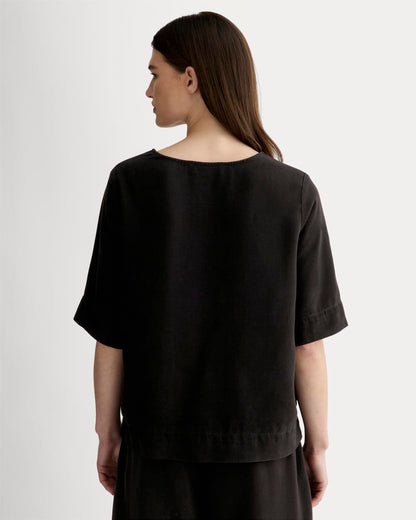The Relaxed Tee in Buttersoft | Black