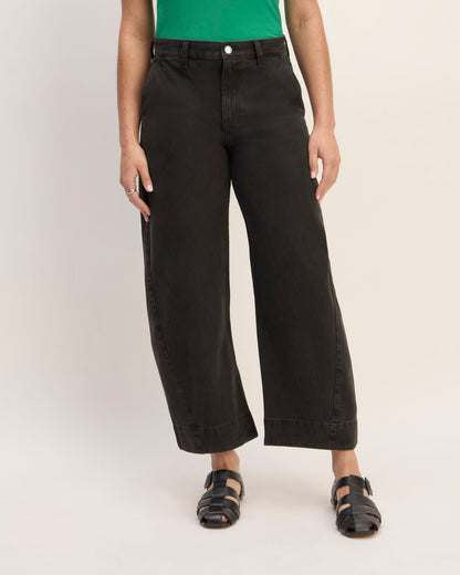 The Summer Barrel Jean | Ash Black
