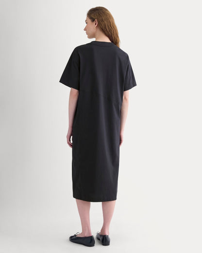 Weekend Tee Midi Dress | Black