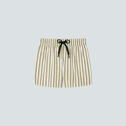 The Seersucker Boxer Short | Nutria / Off-White