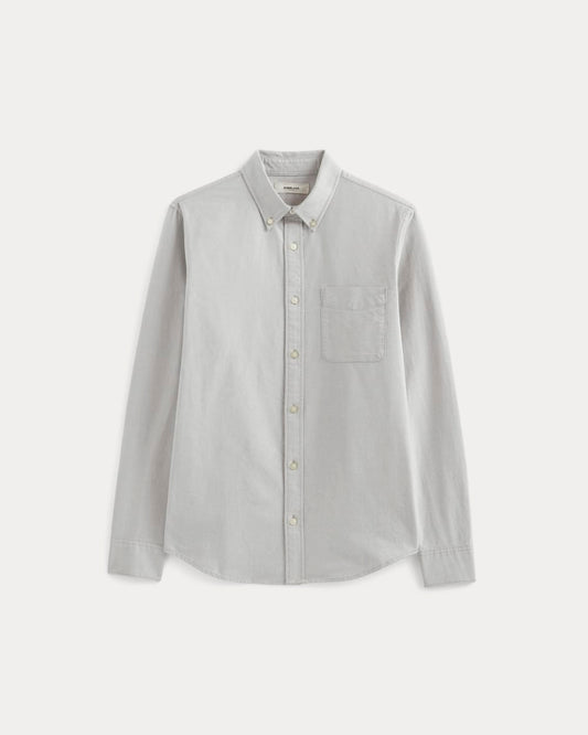 The Slim Oxford Shirt | Grey | Tall