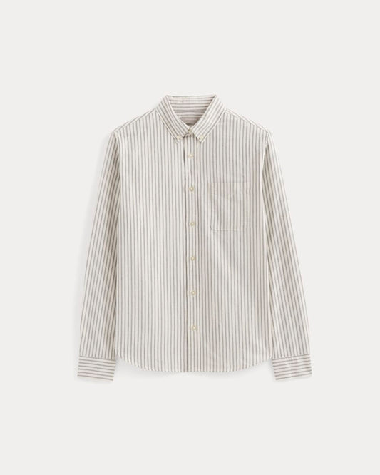 The Classic Oxford Shirt | Bone/Navy | Standard