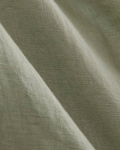 The Utility Coverall in Linen | Seagrass