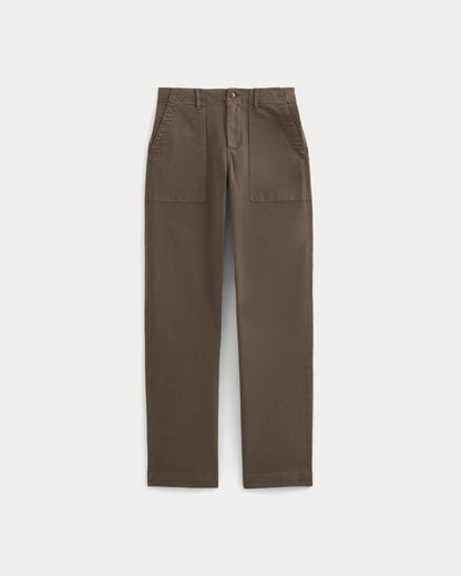 The Canvas Relaxed Pant | Earth Brown