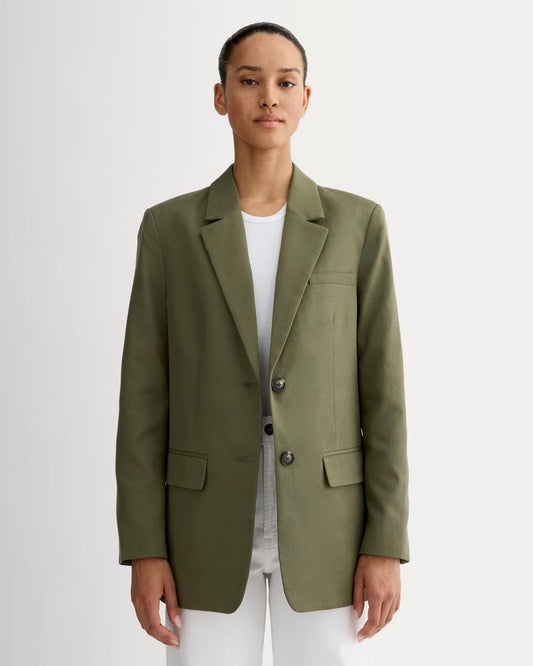 The Oversized Blazer in Buttersmooth | Kalamata