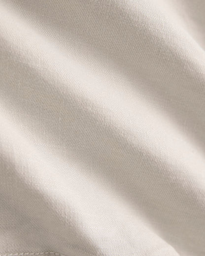 Square Tank in Stretch Linen | Birch