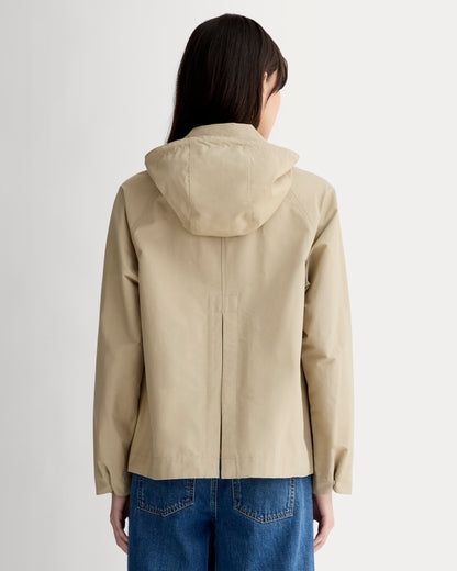 The Short Anorak | Trench Coat Khaki