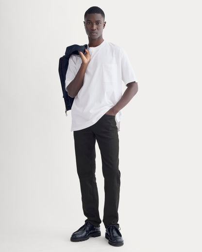 Oversized Midweight Tee | White