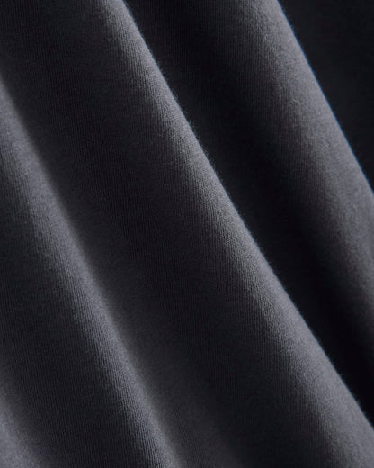 The Essential Organic Long-Sleeve Tee | Graphite