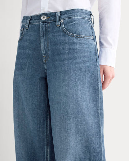 Loose Curve Jean | Ocean