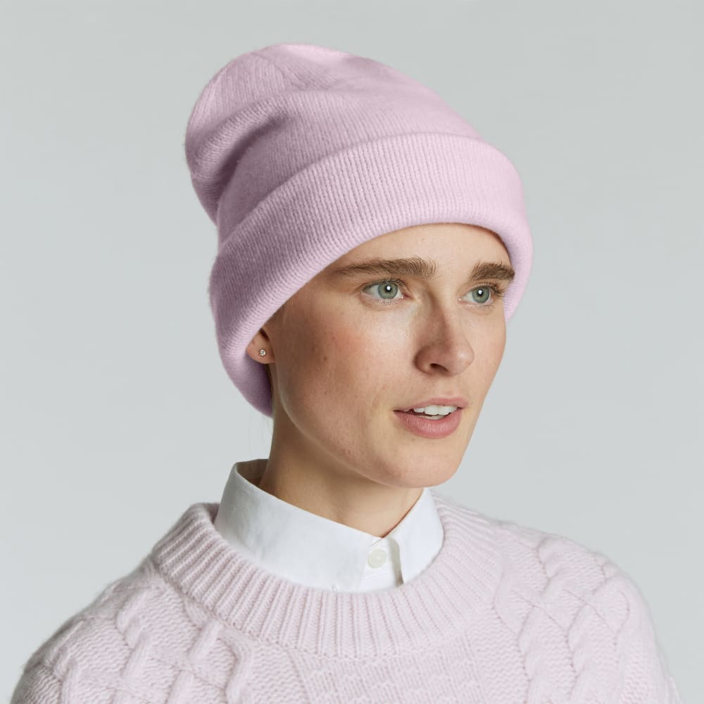 The Felted Merino Beanie | Light Lilac