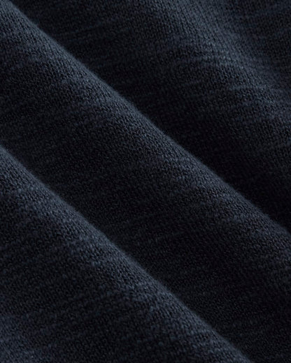 The Cotton Linen Pullover | Navy