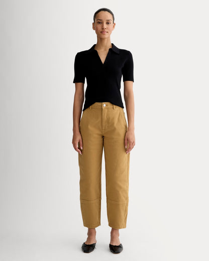 The Utility Barrel Pant | Oak Brown | Regular