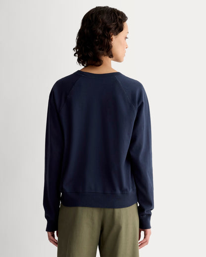 The Off-Duty Long-Sleeve Tee | Navy