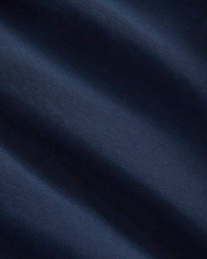 Re:Cycled Nylon Mac Coat | Deep Navy
