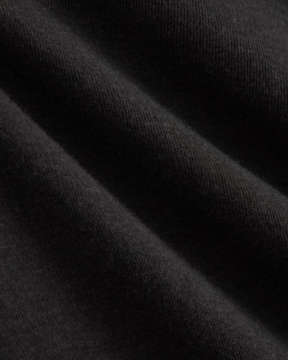 Tissue Boatneck Top | Black